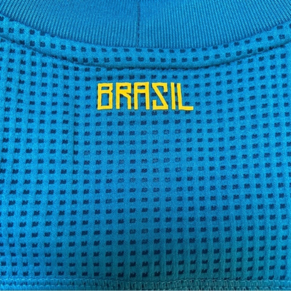 Brazil Soccer Away Jersey 2011-12 Nike Dri Fit CBF Football Brasil Size Medium - Picture 5 of 9